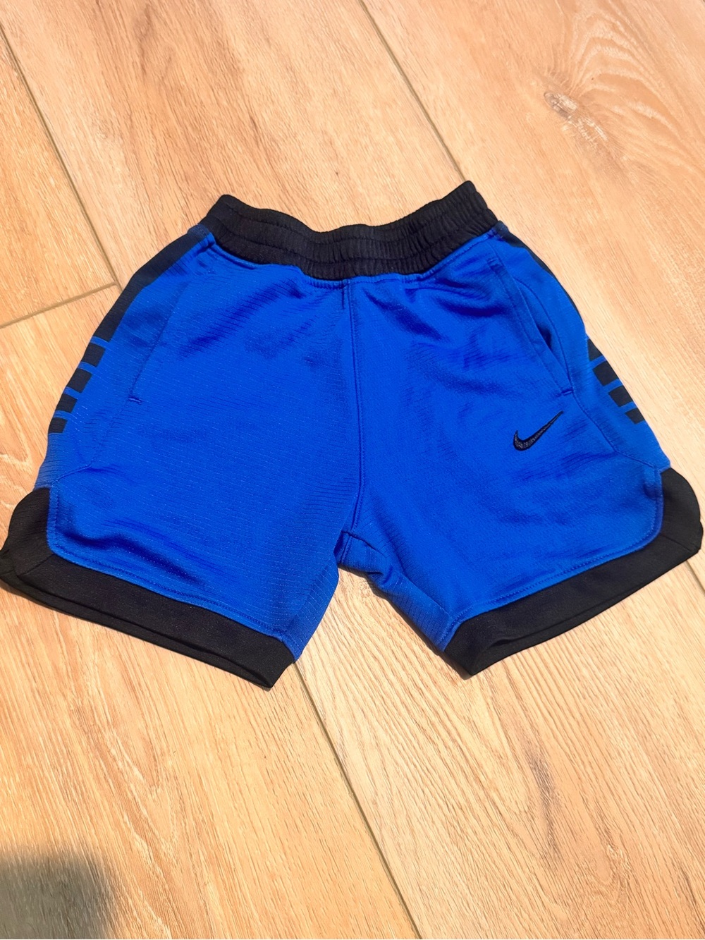 Nike Royal Blue with Black Trim Boys' Athletic Shorts